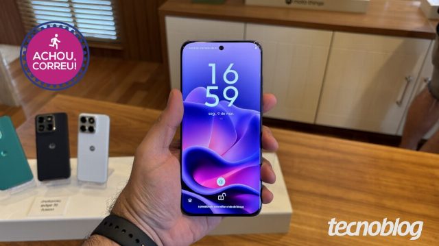 Motorola Edge 70 Fusion Plus (512 GB) cai de preço com cupom no Magalu