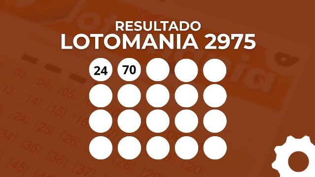 Resultado da Lotomania 2975: confira os 20 números sorteados