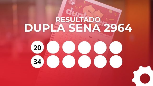 Resultado Dupla Sena 2964: veja as dezenas sorteadas nesta segunda, 1º de junho