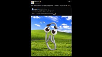 Perfil da Microsoft no X prometeu volta do Clippy, mas foi uma ação hacker
