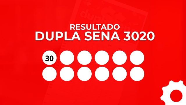 Dupla Sena 3020 sorteia R$ 8,1 milhões nesta quarta-feira (14); veja o resultado