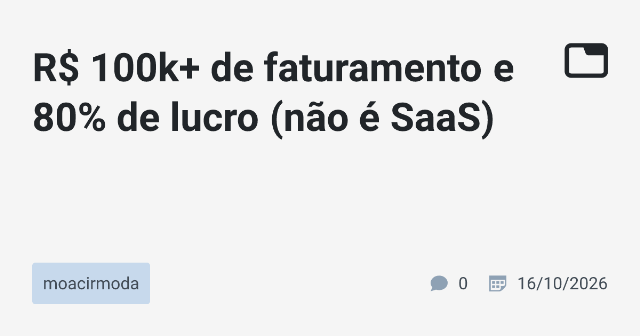 Como Escalar um Negócio de Prestação de Serviços para R$ 1 Milhão de Faturamento e 80% de Lucro