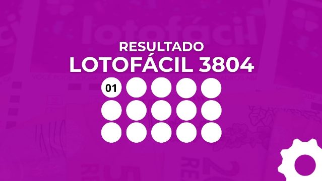 Resultado da Lotofácil 3804: veja os números desta quarta (14)