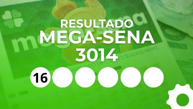 Resultado da Mega-Sena 3014: veja os números sorteados desta terça (2)