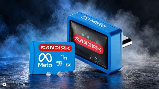 Meta escolhe Sandisk como parceira exclusiva para novos óculos VR